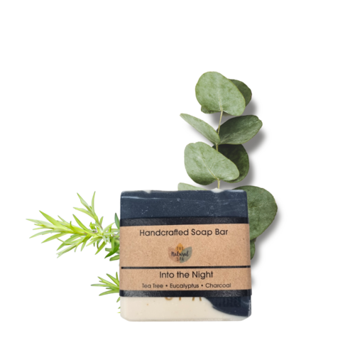 Into the Night Soap Bar | Tea Tree, Eucalyptus & Charcoal Natural